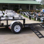 PJ Trailers U7 77 Single Axle Channel Utility 12