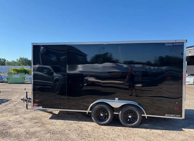 7x16 Haul-About Bobcat Enclosed Trailer