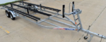 PT20 Single Axle Galvanized Pontoon Boat Trailer - Image 6