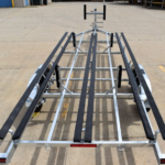 PT20 Single Axle Galvanized Pontoon Boat Trailer