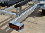 PT20 Single Axle Galvanized Pontoon Boat Trailer - Image 2