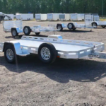 Aluma 6.5x14 Aluminum Tilt Utility Trailer