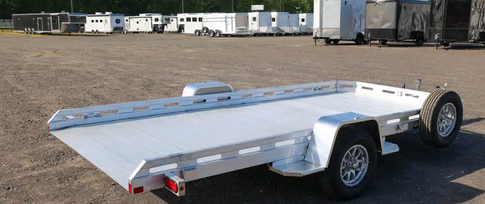 Aluma 6.5x14 Aluminum Tilt Utility Trailer
